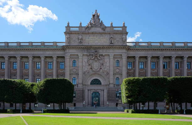 istock Riksdagshuset, the Swedish Parliament Building 1432219007