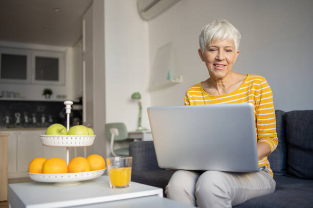 istock Woman working from home 1432220825