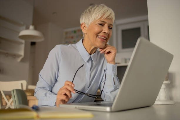 istock Woman working from home 1432220887