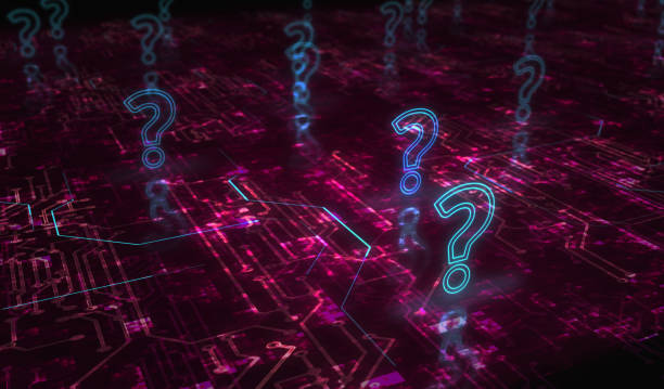 istock Question mark search and quest symbol digital concept 3d illustration 1432226099