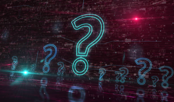 istock Question mark search and quest symbol digital concept 3d illustration 1432226314