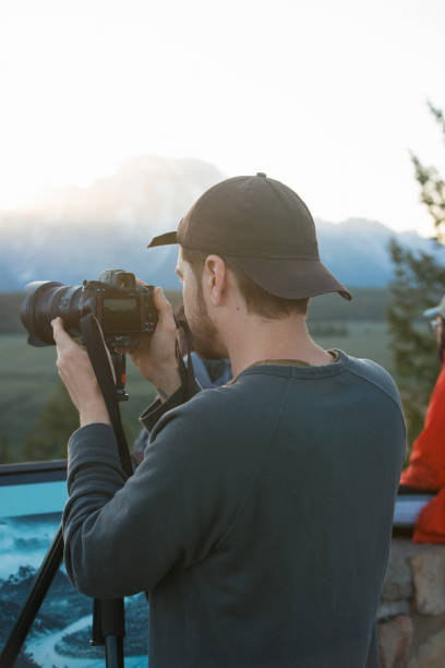 istock Landscape photographer in Wyoming 1432258408
