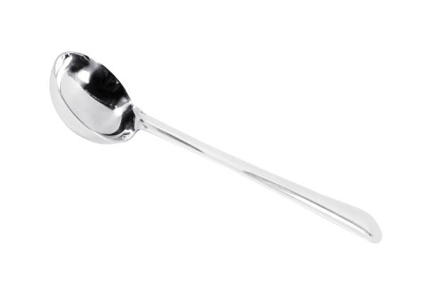 istock Metal soup ladle isolated 1432267032