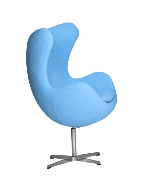 istock Isolated Soft blue Stylish Chair 1432270407