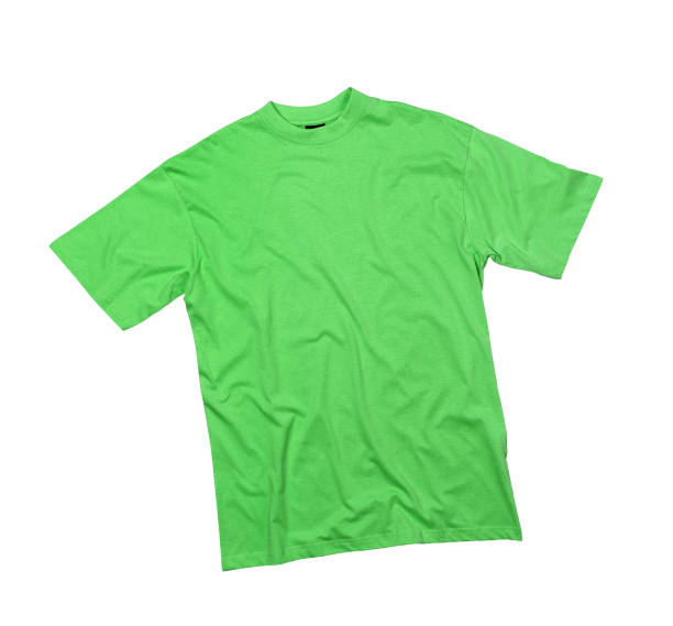 istock Green T-shirt isolated 1432270732