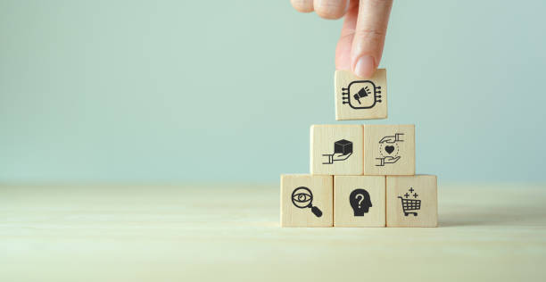 istock Marketing automation and customer journey strategy concept. Digital marketing automation tools used for all in one, email marketing, social media, customer journey, pricing, advertising, and loyalty. 1432271736