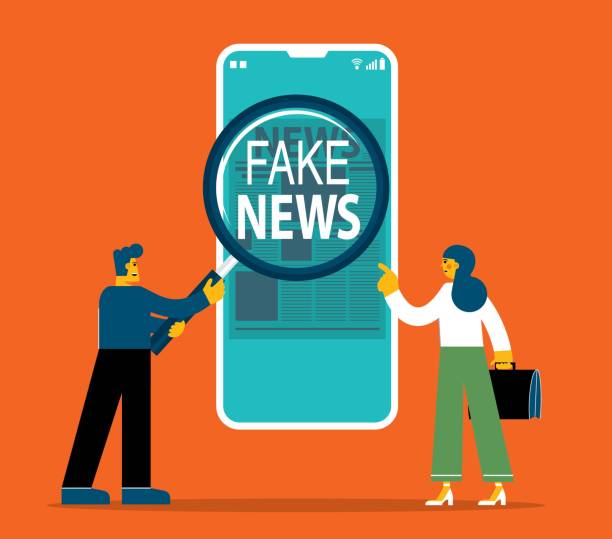 60+ Fake News Tablet Stock Illustrations, Royalty-Free Vector Graphics ...
