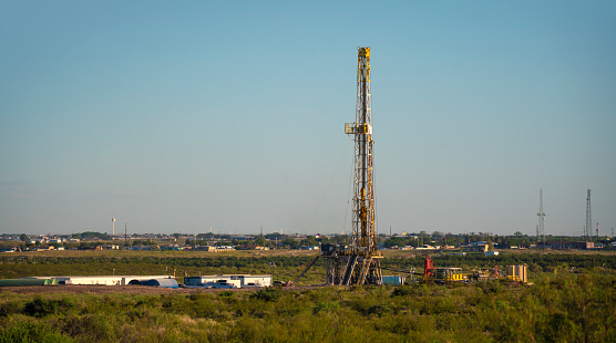 Drilling Rig Platform in Carlsbad, New Mexico