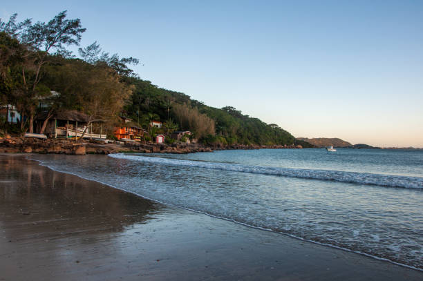 istock View of the beach with mountains in the background 1432286832