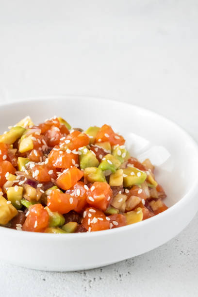 istock Bowl salmon poke 1432300553