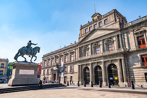 Mexico, Mexico City - June 4, 2022: National Art's Museum also know as \