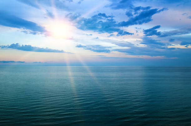 istock Tropical sea and Beautiful sunset. 1432312092
