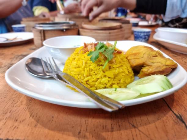 istock Chicken Biryani from a restaurant in southern Thailand. 1432312664