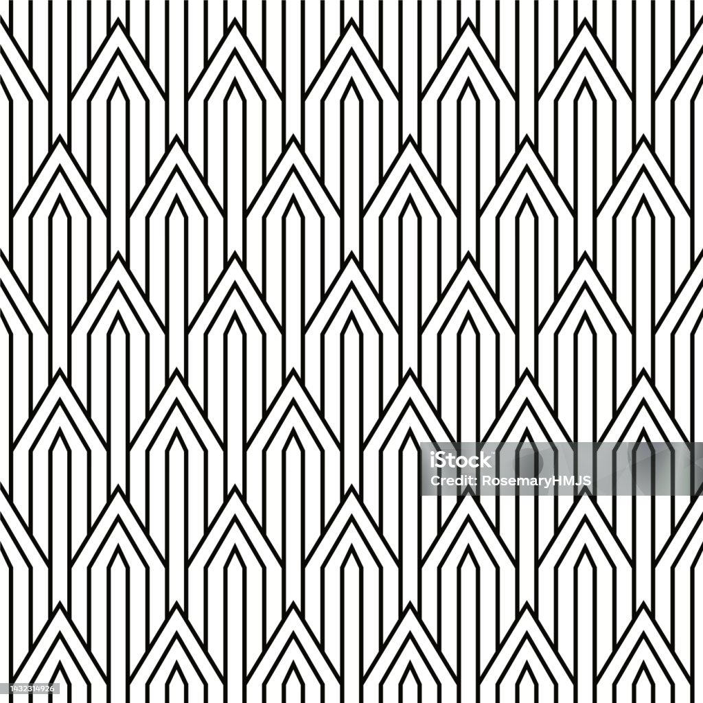 Thick Angular Scales Vector Pattern Design Stock Illustration ...