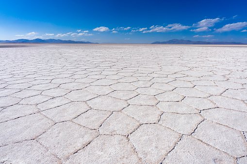 Salinas Grandes, salt flat in northern Argentina