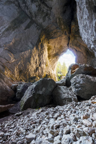 istock inside the cetatile ponorului cave, romania 1432321555