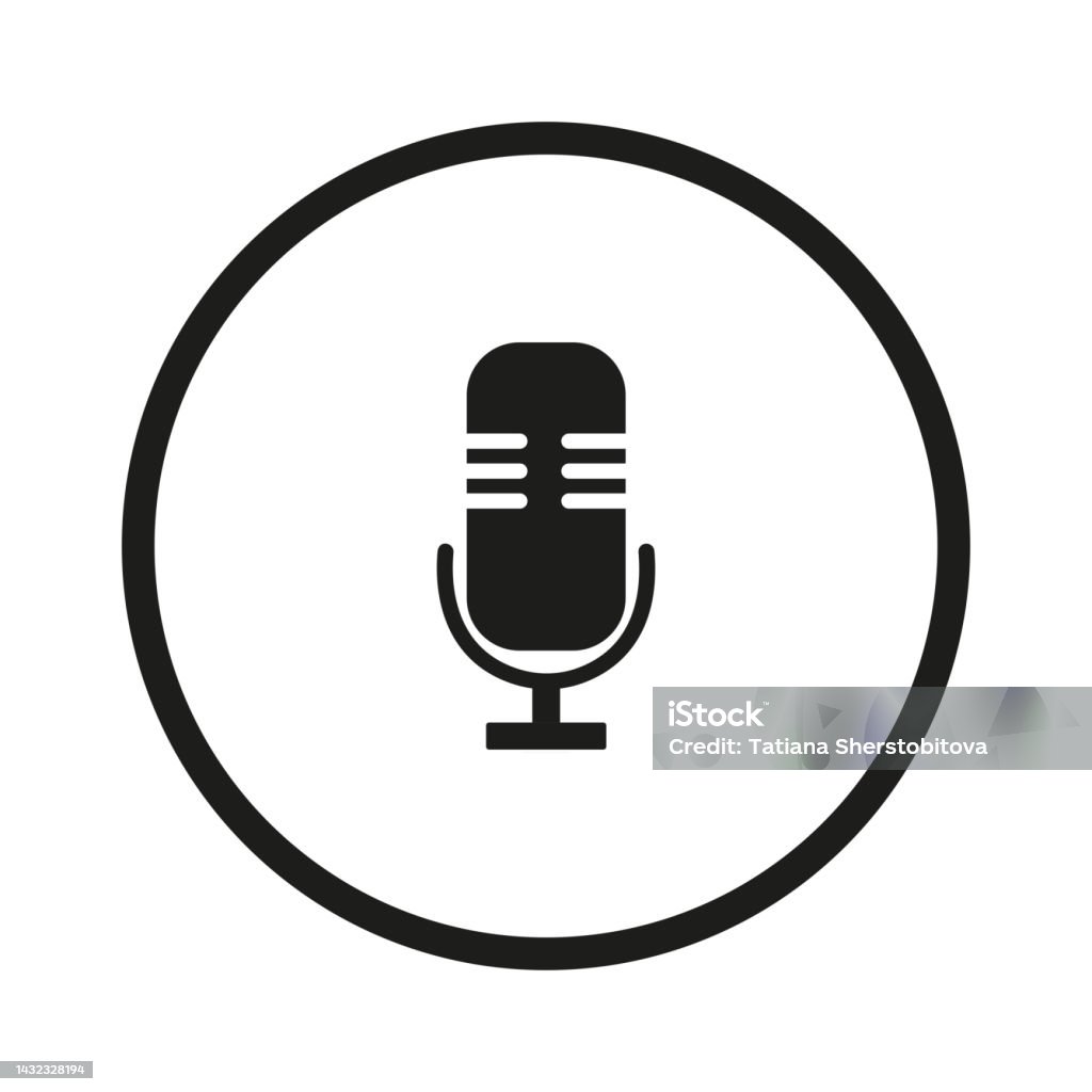 Microphone Module Vector Microphone Vector Image Stock Illustration - Download Image Now - Audio ...