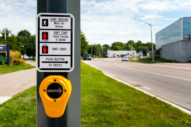 istock traffic signal for pedestrians in Canada 1432331280