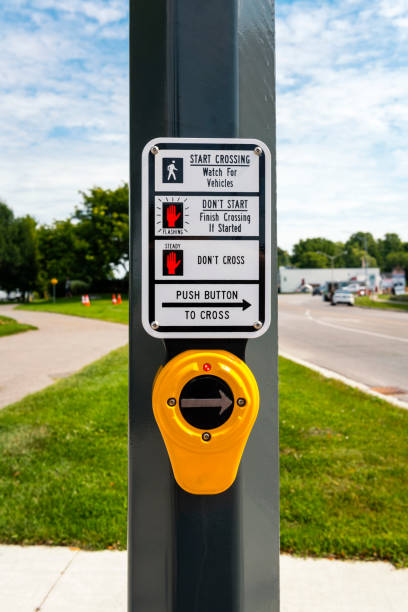 istock traffic signal for pedestrians in Canada 1432331294
