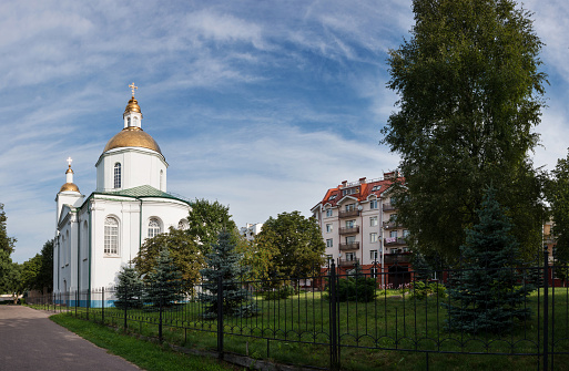 Architectural monuments, tourist centers and interesting places in Belarus - Orthodox Epiphany Cathedral in the city of Polotsk
