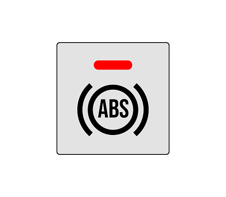 Car buttons settings line. Illustration of modern car buttons. Editable line icon.