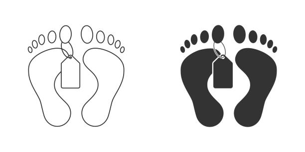 Dead body icon. Death rate silhouette icon. Body in the morgue. Vector illustration. Dead body icon. Death rate silhouette icon. Body in the morgue. Vector illustration funeral home logo stock illustrations