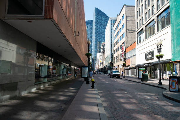 istock View along Washington Street Boston MA 2013 1432356384