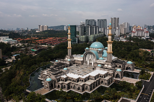 Drone view of Masjid Wilayah
