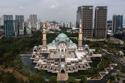 Drone view of Masjid Wilayah