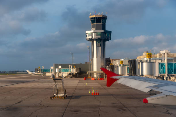 istock Barranquilla airport control tower. Colombia. 1432361160