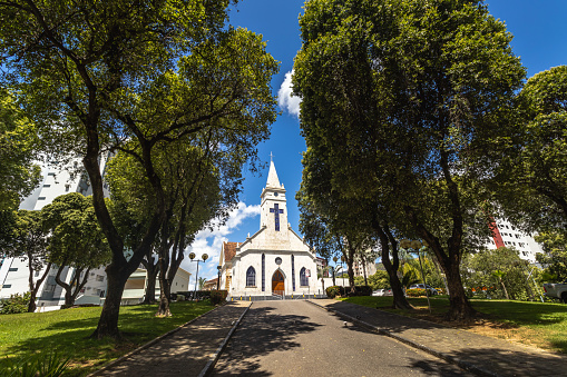 church in the city of Governador Valadares, State of Minas Gerais, Brazil