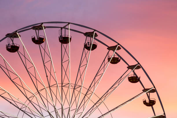 istock Ferris wheel at the sunset 1432377895