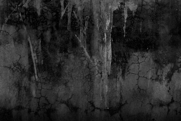 istock Old wall texture cement dark black gray  background abstract grey color design are light with white gradient background. 1432379777