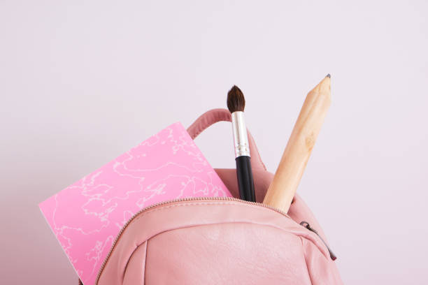 istock Backpack with school supplies. Back to school concept. 1432383114