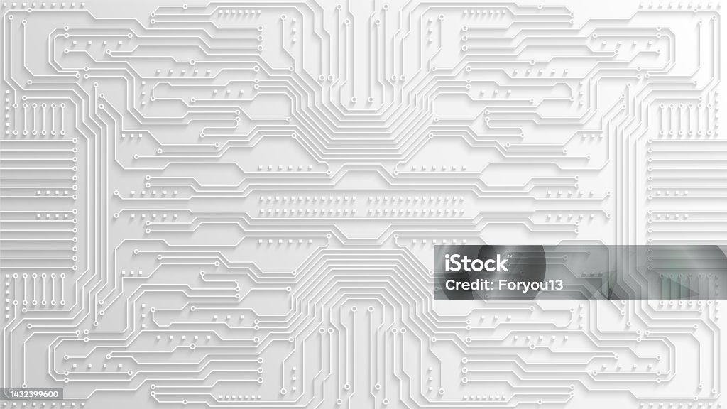Technology Background With Hitech Digital Stock Illustration - Download ...