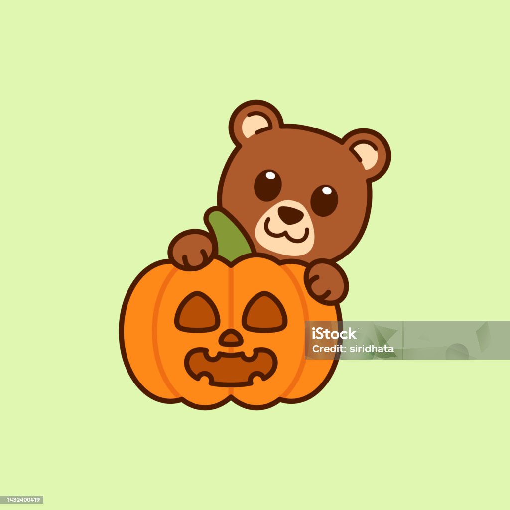 Bear With Jack O Lantern Stock Illustration - Download Image Now - Animal, Bear, Bear Cub - iStock Bear With Jack O Lantern Stock Illustration - Download Image Now - Animal, Bear, Bear Cub - iStock