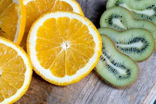 fruit dark background