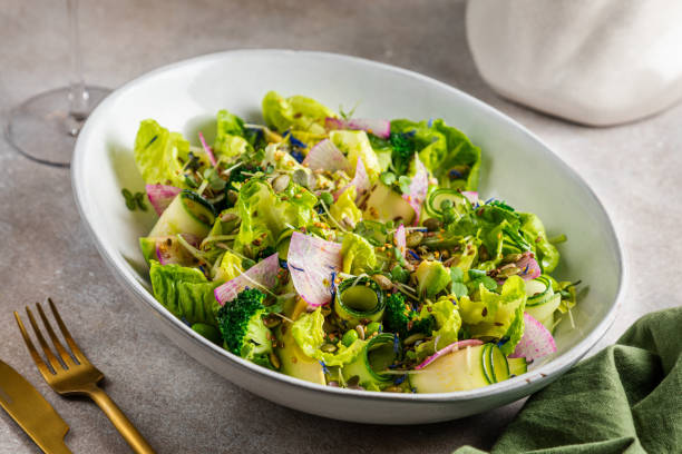 istock roasted brussels sprouts with grapes, Green Vegetables with grapes,nuts and balsamic vinegar 1432444847