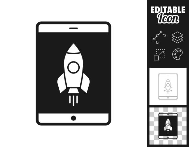 40+ Rocket Icon Png Stock Illustrations, Royalty-Free Vector Graphics