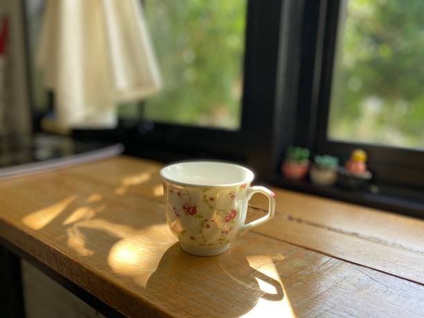 istock Cup of hot coffee in the morning 1432452408
