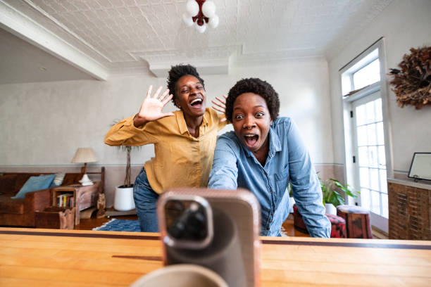 istock Best friends having good time at home 1432458517