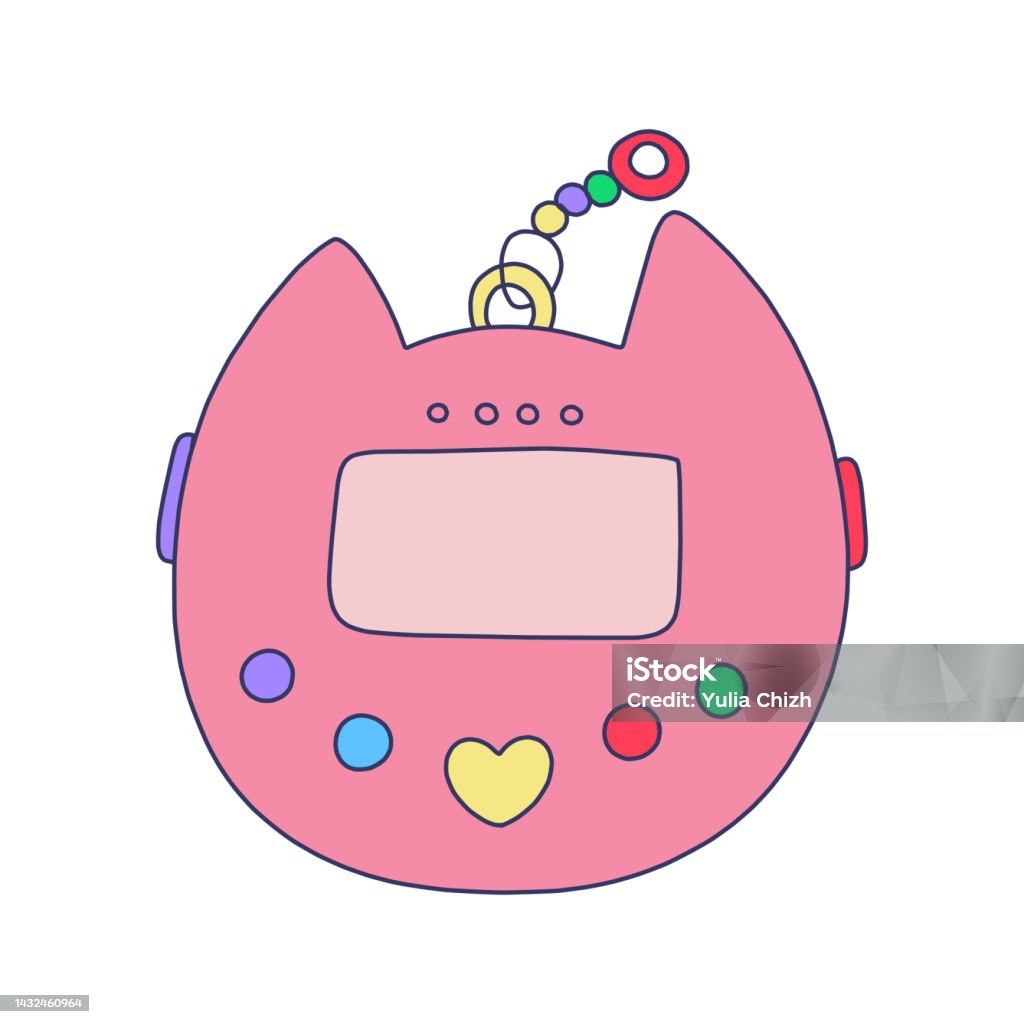 Gamer Girly Kawaii Itemy2k Game Console00s Lifestyleold Computer  Technology90s Tamagotchi Digital Pocket Pet Game Millennial Kidkidcore  Template For Social Mediaold Web Gadget Template Stock Illustration -  Download Image Now - iStock
