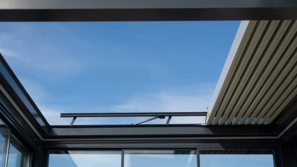 istock Pergola awning in the sunshine photo 1432462015