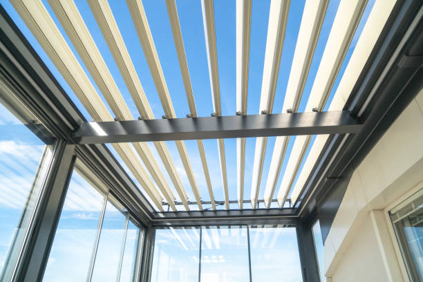 istock Pergola awning in the sunshine photo 1432462378