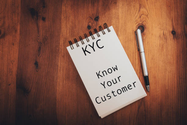 istock KYC on note book, know your customer . verifying identity of clients business identification and finance safety System administrator control, concept . 1432464421
