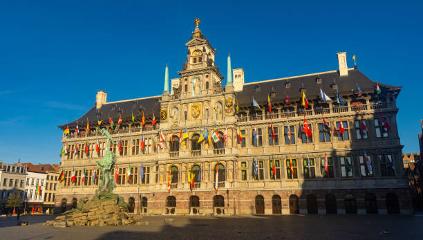 istock The City Hall (Stadhuis van Antwerpen) of Antwerp, Belgium 1432464954