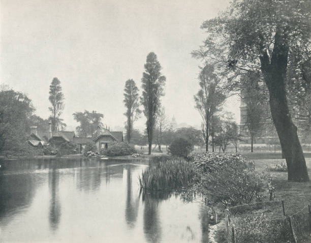 istock St James Park Duck island Cottage 19th century 1432466883