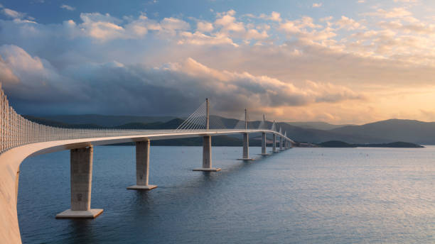 istock Peljesac Bridge, Croatia. 1432473268