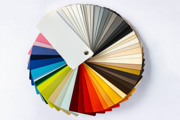 istock Color guide displaying a range of hues for use in interior design and decoration 1432473428