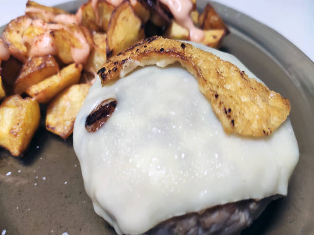 istock A serving of Hamburger and Fries 1432476908